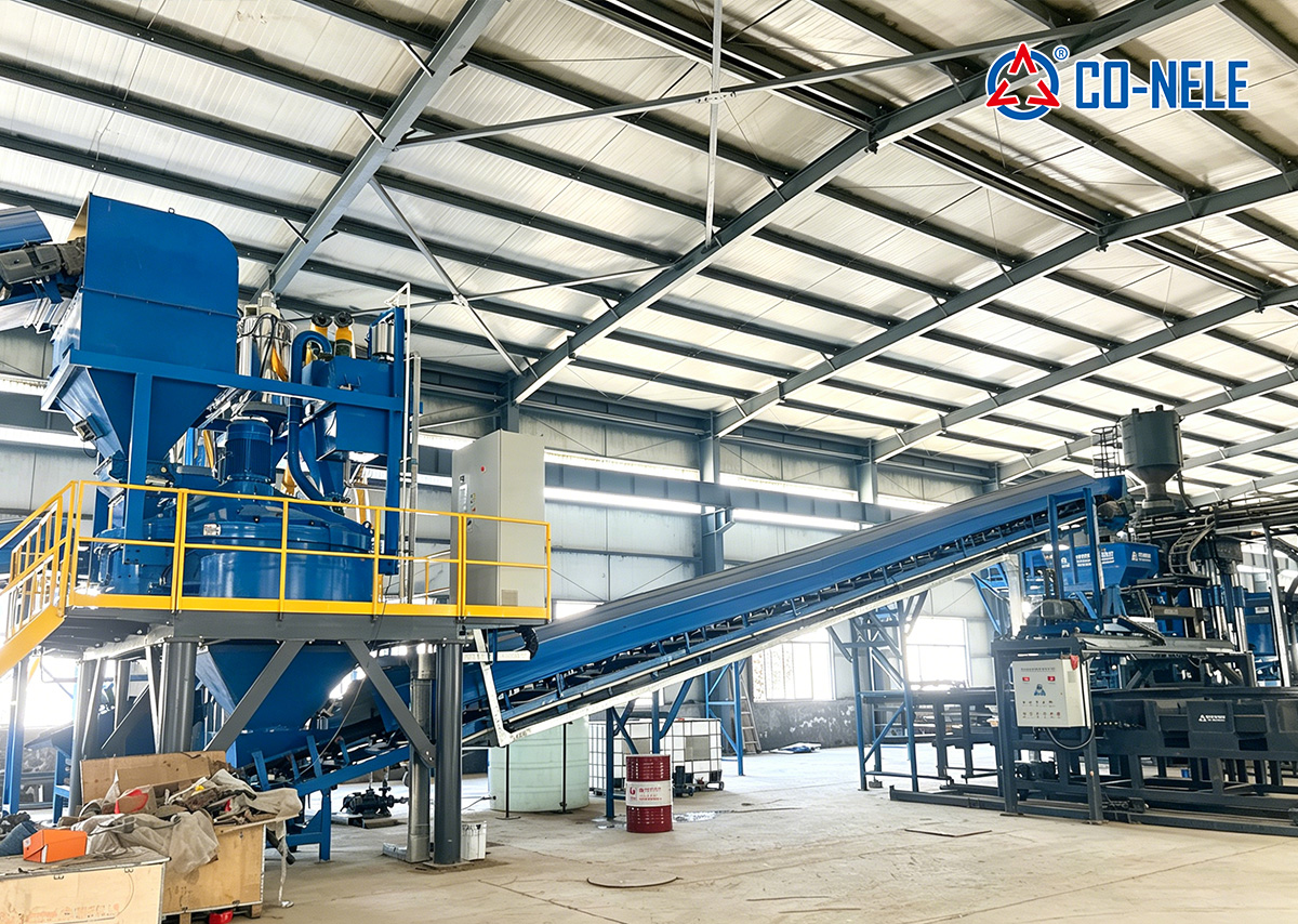 CMP2000 & CMPS330 Planetary Concrete Mixer Supporting S.L MACHINERY Model 18 Block Machine Officially Launched in Egypt Block Production Line